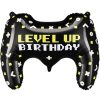 Level Up Controller Foil Balloon 25.5in – Video Game Theme Birthday or Gamer Party Decor