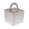 Silver Paper Favour Gift Box
