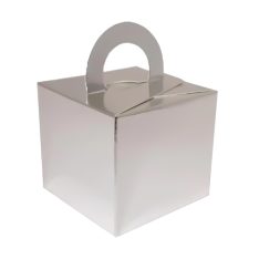 Silver Paper Favour Gift Box