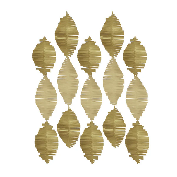 Gold Fringe Streamer - Image 2