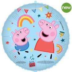 Peppa Pig Inflatable Foil Balloon Blue
