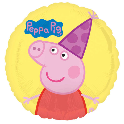 Peppa Pig Birthday Foil Balloon 18 inch