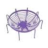 Halloween Spider Web Basket Purple