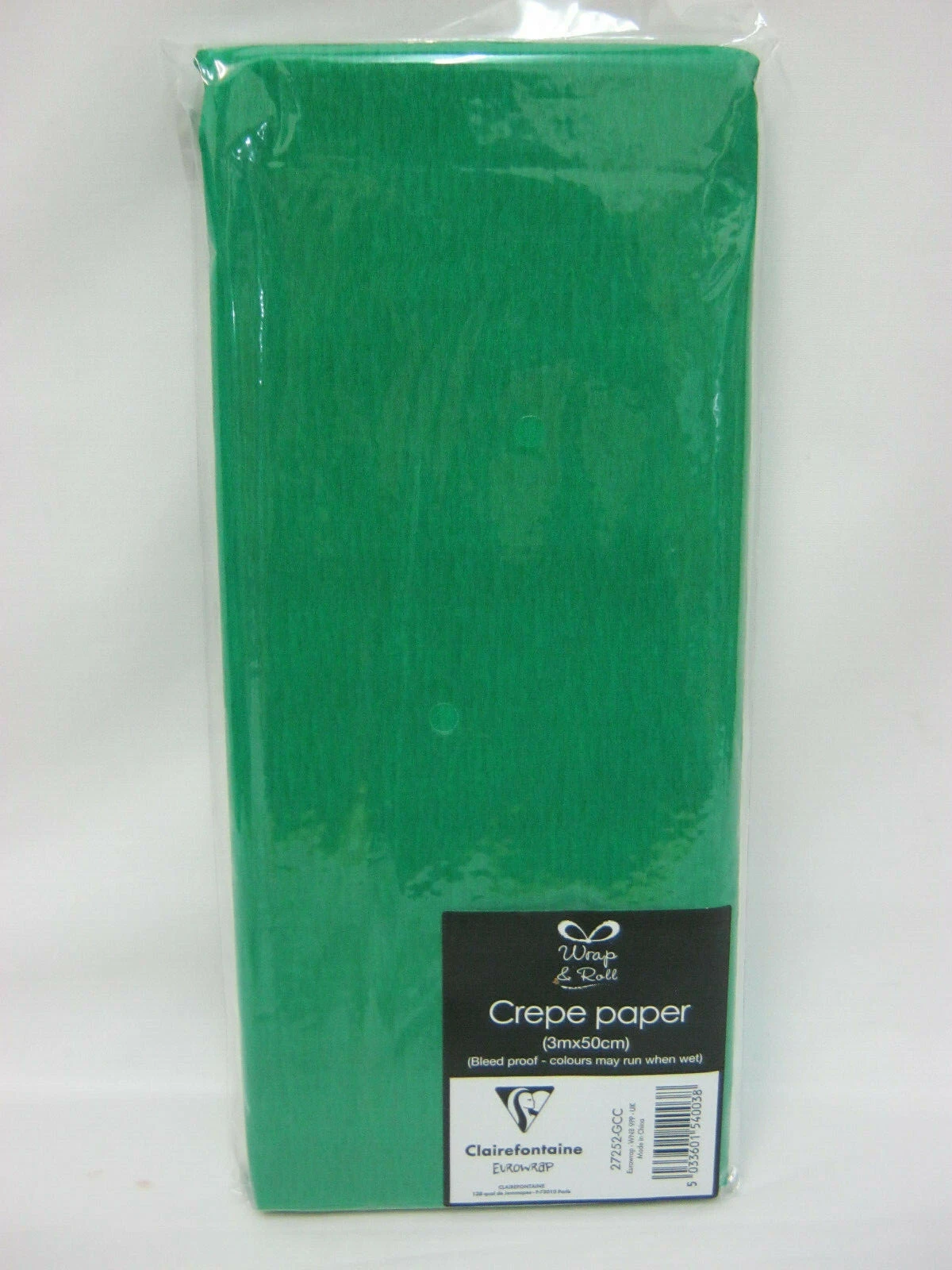 Green Crepe Paper