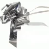 Metallic Silver Pull Bow