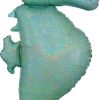 38in Mermaid Seahorse Shape Foil Balloon