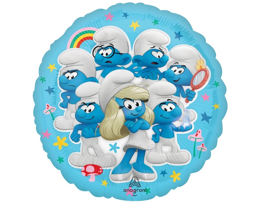Smurfs Movie Foil Balloon – 17″