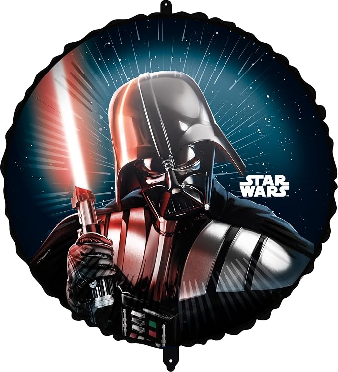 Inflatable Foil Balloon Star Wars Darth Vader Diameter Approx. 46 cm