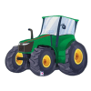 30" Farm Tractor SuperShape Foil Balloon
