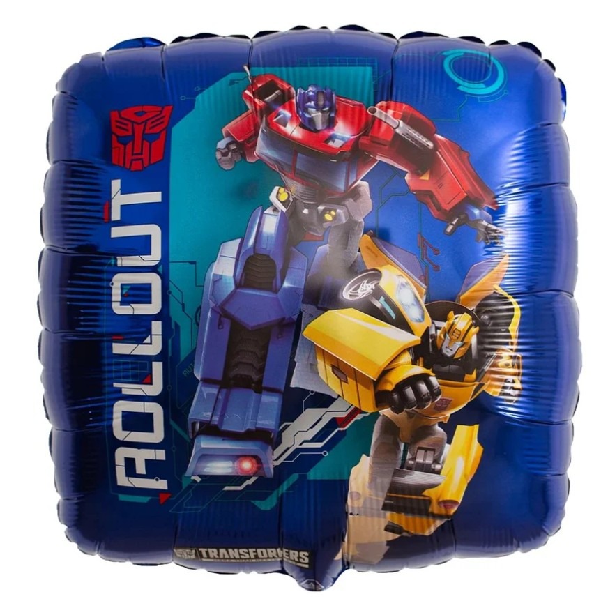 Transformers 18″ Square Foil Balloon
