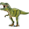 Dinosaur T- Rex Foil Balloon, 37" (91 x 74 cm)