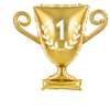 25 inch Trophy Cup Foil Balloon