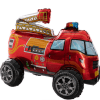 3D Standing Fire Engine Truck Foil Balloon