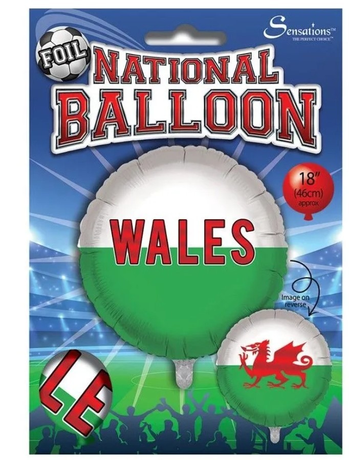 18 Inch Wales Helium Balloon