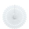 White Hanging Decorative Honeycomb Fan 40cm