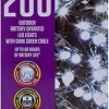 LED Outdoor Lights with 8 Functions Cold White Pack of 200 Accessory