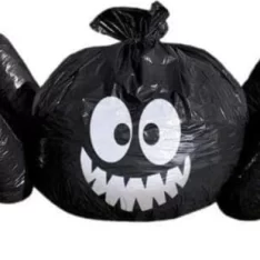 Unique Halloween Jumbo Spider Lawn Bag decorative bag