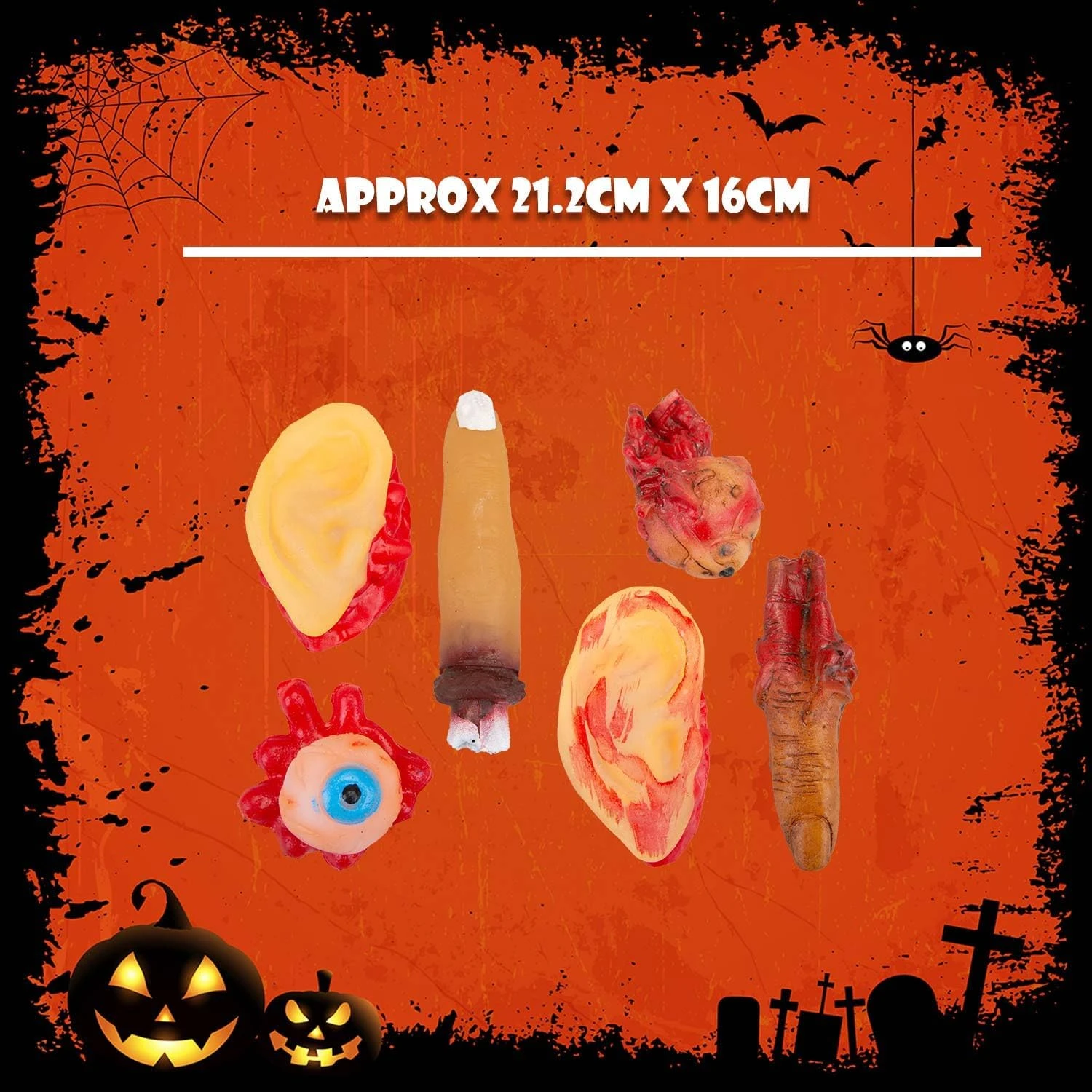 Halloween Severed Body Parts Props Trick Or Treat Party - Image 4
