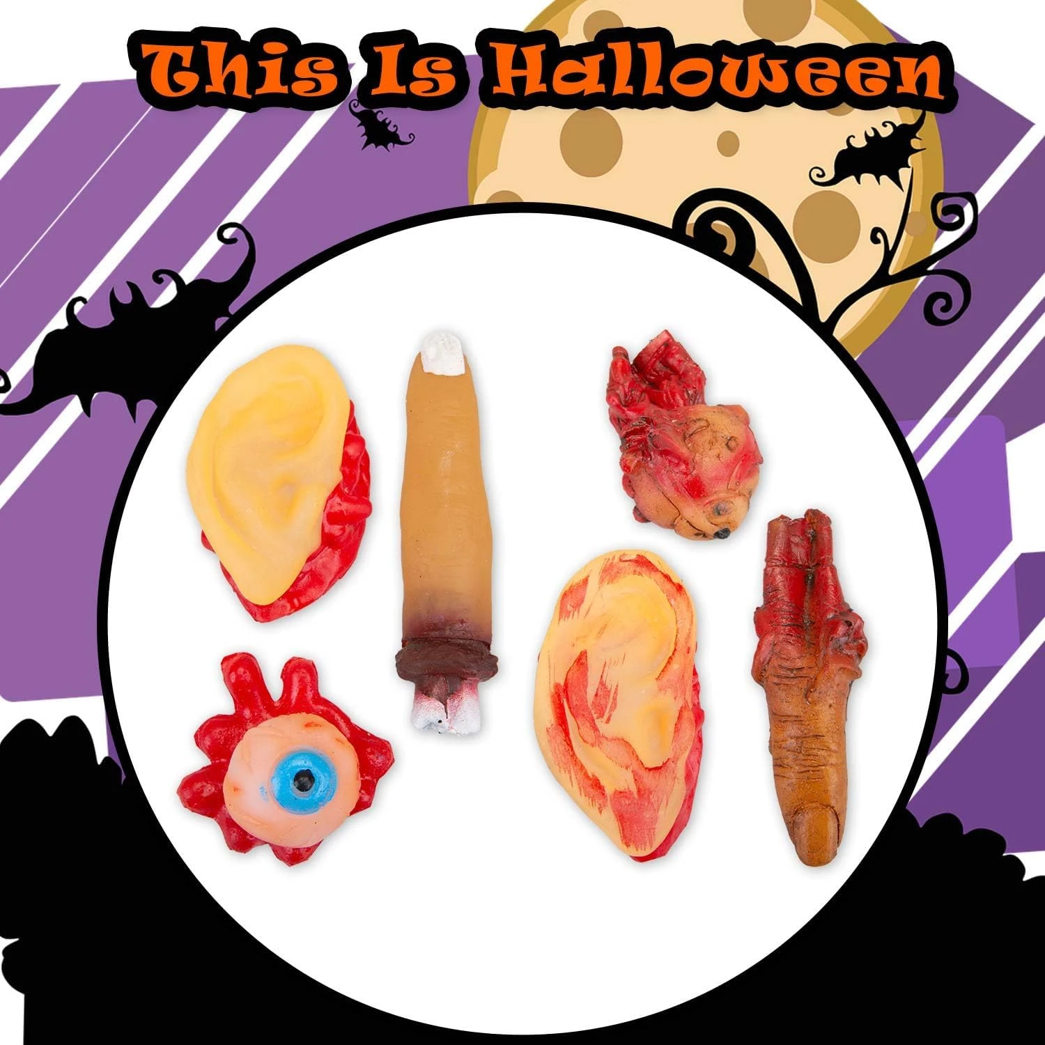 Halloween Severed Body Parts Props Trick Or Treat Party - Image 6