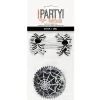 Black Spider Web Cupcake Kit 24pc