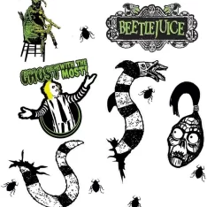 Halloween Beetlejuice Wall Grabber Decoration