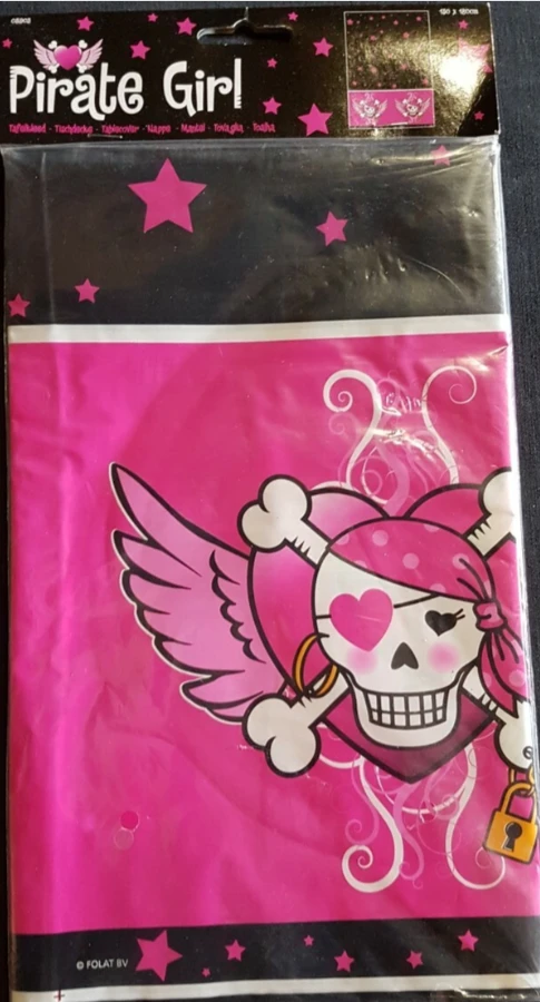 Pirate Girl Tablecloth