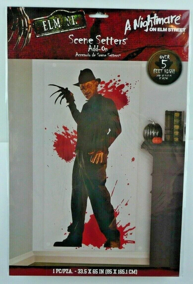 Freddy Krueger Nightmare Elm St Scene Setters