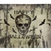 Happy Halloween Skull Serving Tray with Handles – 40 x 28.5 cm