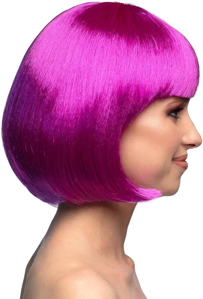 Cabaret Straight Bob Wig Purple - Image 2