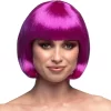 Cabaret Straight Bob Wig Purple