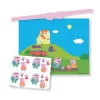Stick the Family on the Scene Peppa Pig Party Game for 4