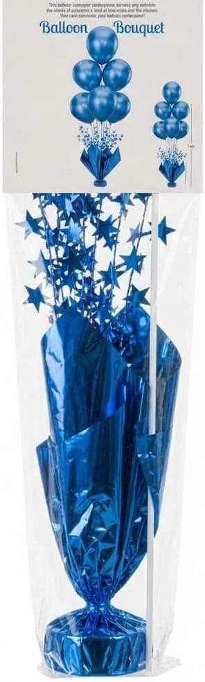 Blue Balloon Table Centerpiece Stand Set - Image 2