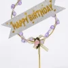 Fairy Butterfly Birthday Cake Topper Celebration Decor