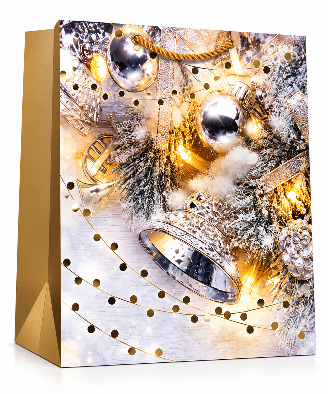 3 x M Christmas Bags with Handle for Gifting -SD-119M-1