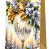 3 x L Christmas Bags with Handle for Gifting - SD-393L-1