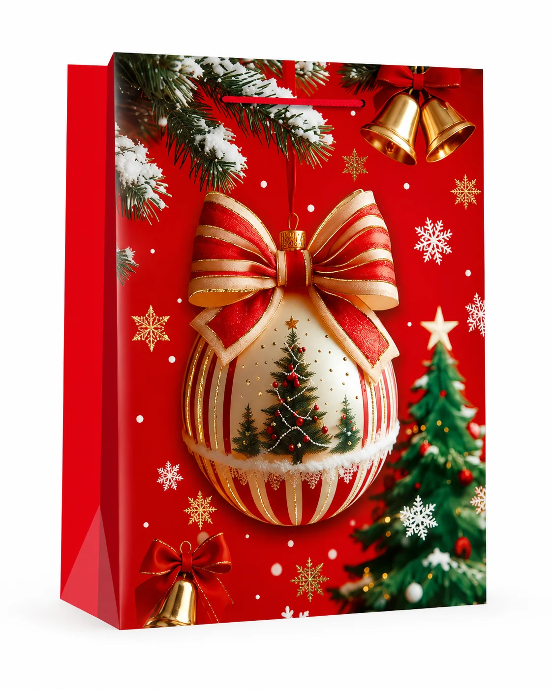 3 x M Christmas Bags with Handle for Gifting - SD-394M-2