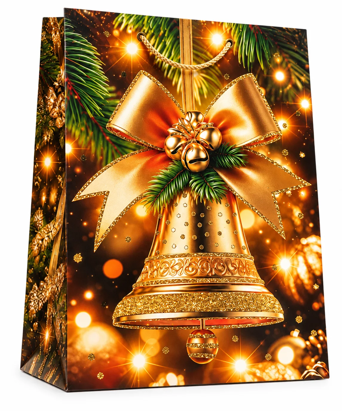 3 x L Christmas Bags with Handle for Gifting - SD-399L-1