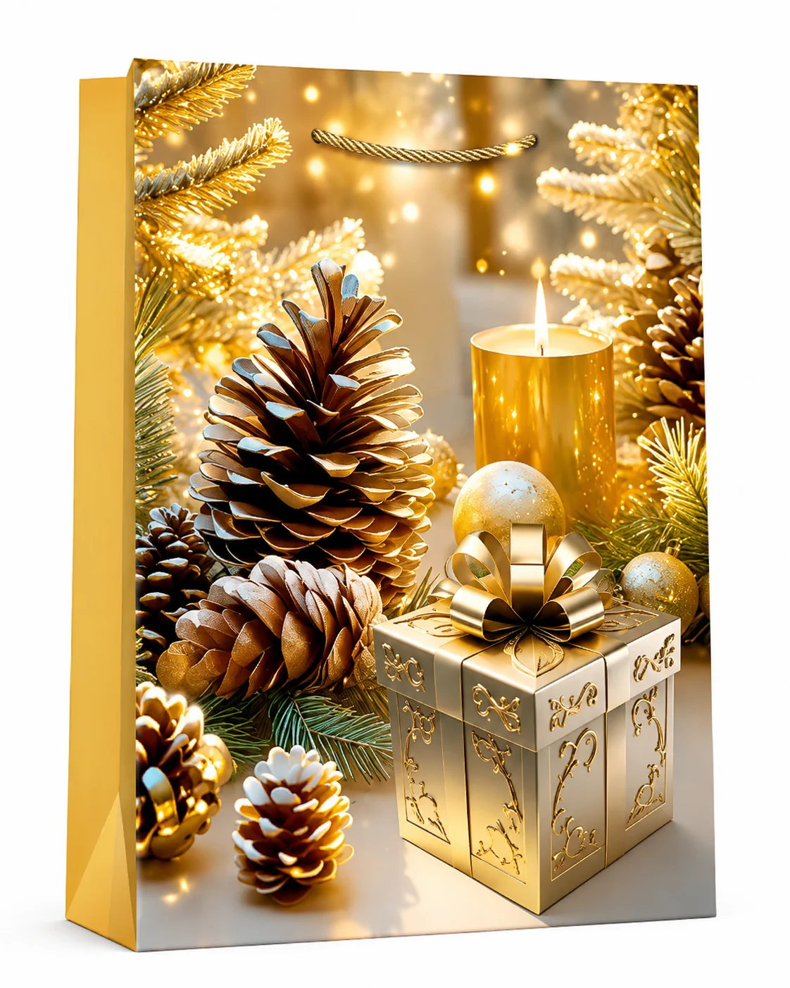 3 x M Christmas Bags with Handle for Gifting - SD-399M-4
