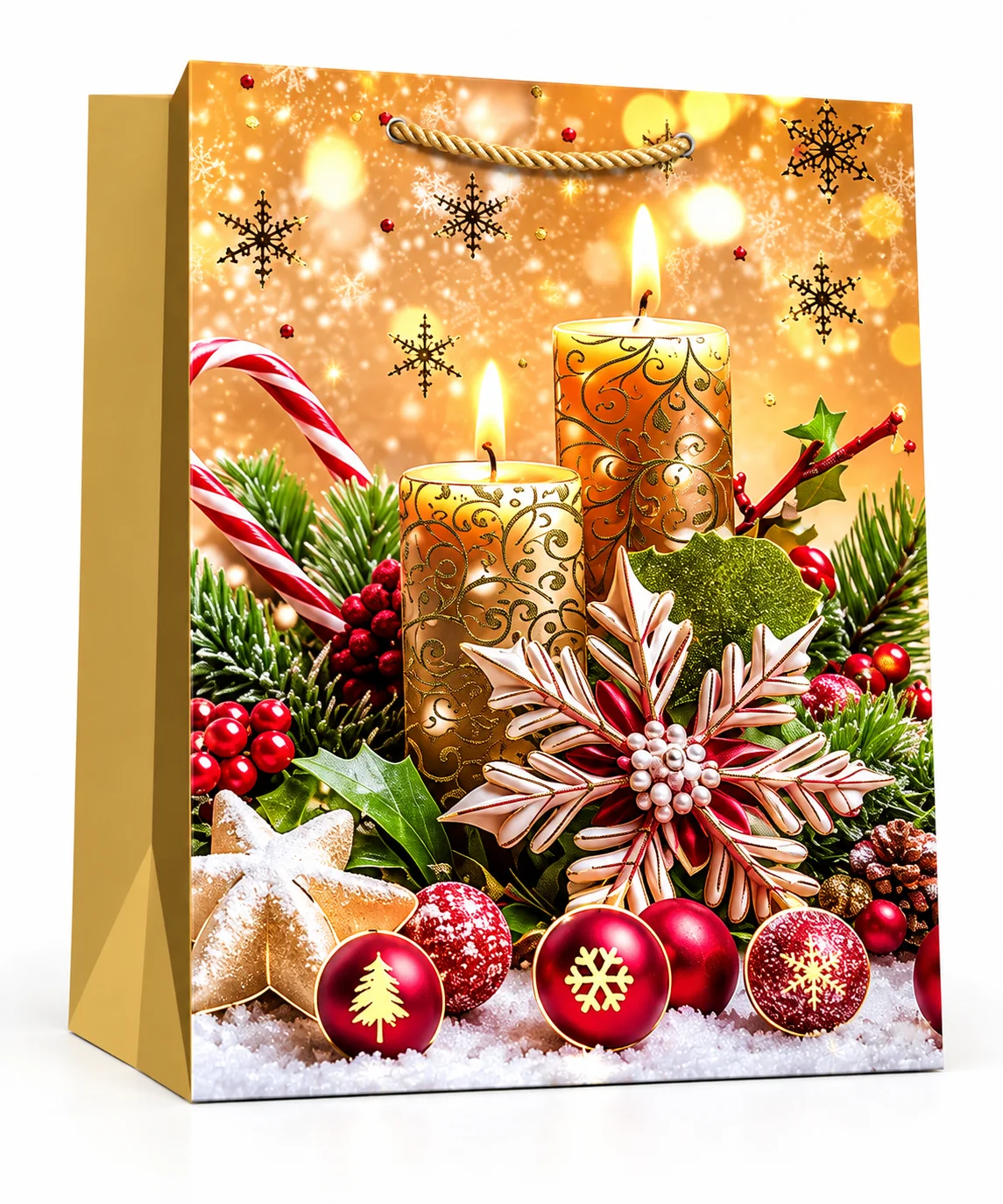 3 x L Christmas Bags with Handle for Gifting – SD-745L-2