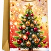 3 x L Christmas Bags with Handle for Gifting - SD-745L-3
