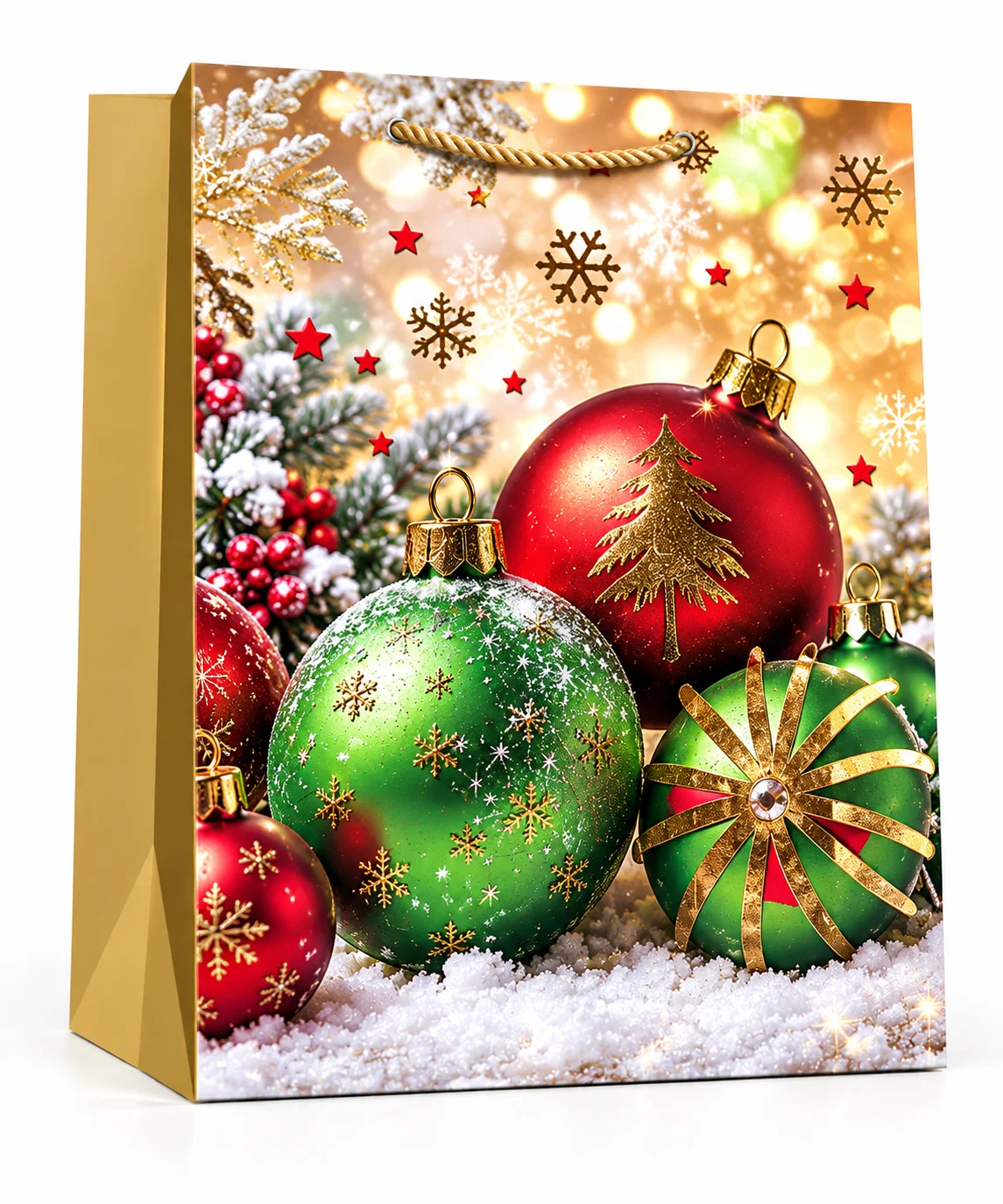 3 x L Christmas Bags with Handle for Gifting – SD-745L-4