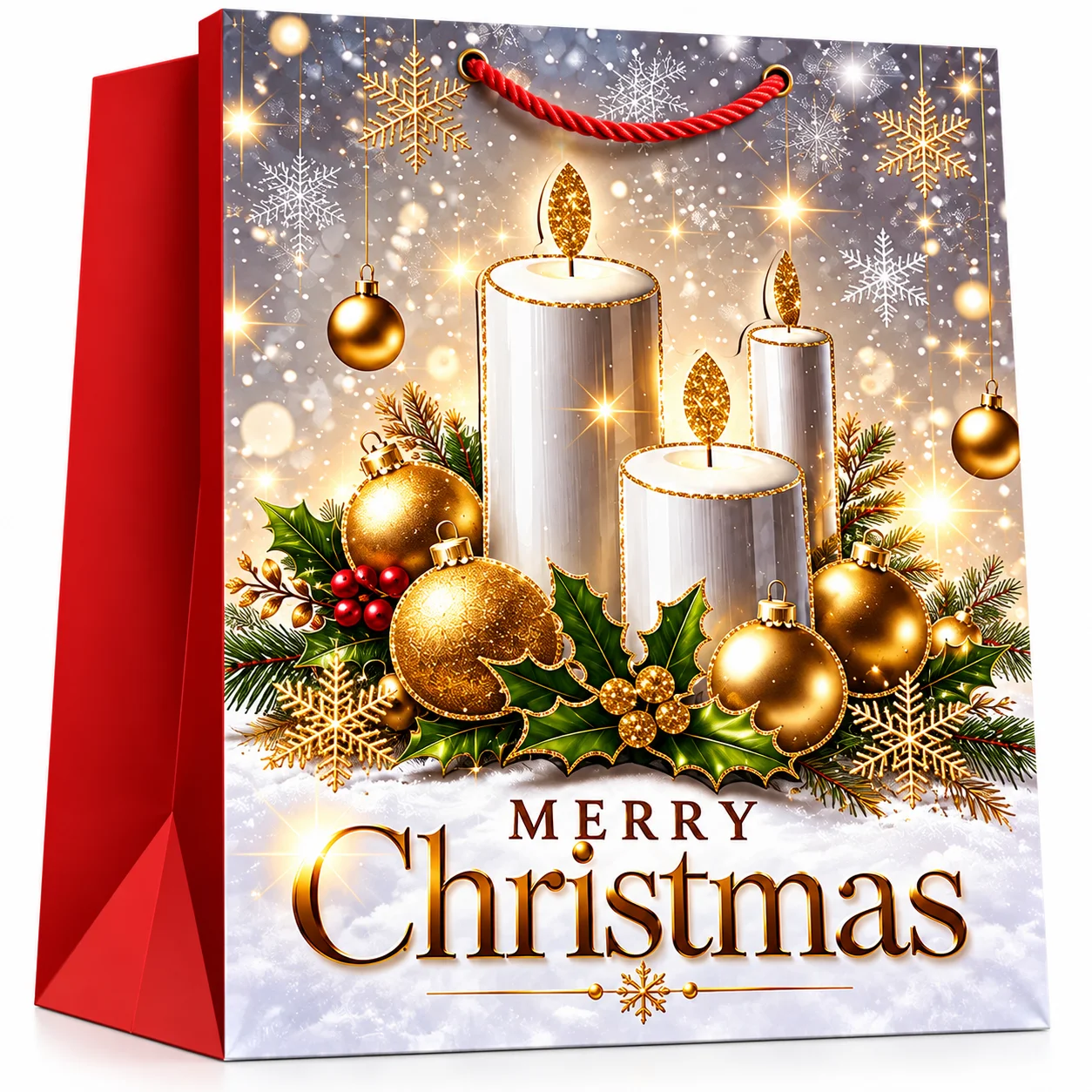 3 x M Christmas Bags with Handle for Gifting - SD-785M-4