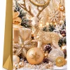 3 x L Christmas Bags with Handle for Gifting - SD-791L-3