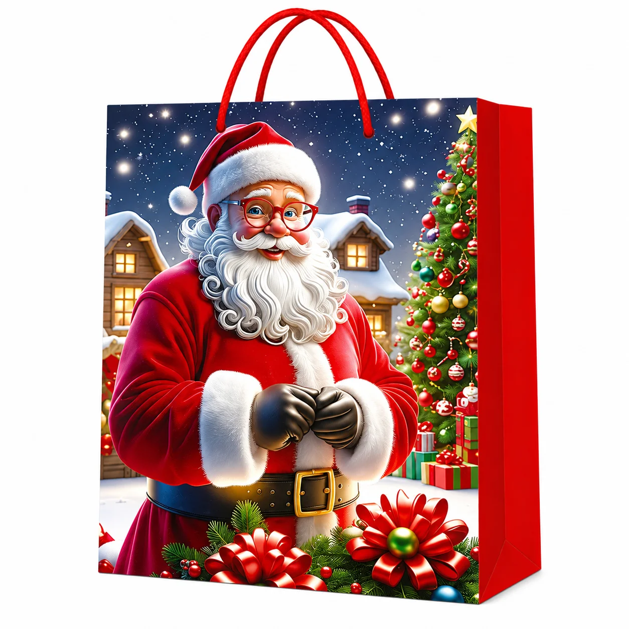 3 x L Christmas Bags with Handle for Gifting – SM539L-3