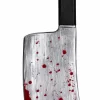 Halloween Fake Meat Cleaver Blood Effect Horror Costume Fancy Dress Accessory