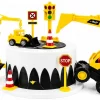 Construction Vehicle Cake Toppers Set